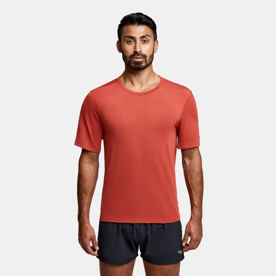 Saucony Stopwatch Ανδρικό T-shirt για Τρέξιμο