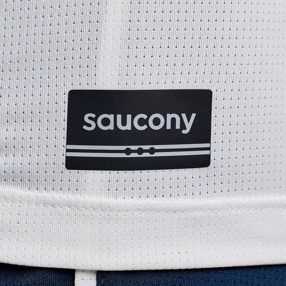 Saucony Stopwatch Ανδρικό T-shirt για Τρέξιμο