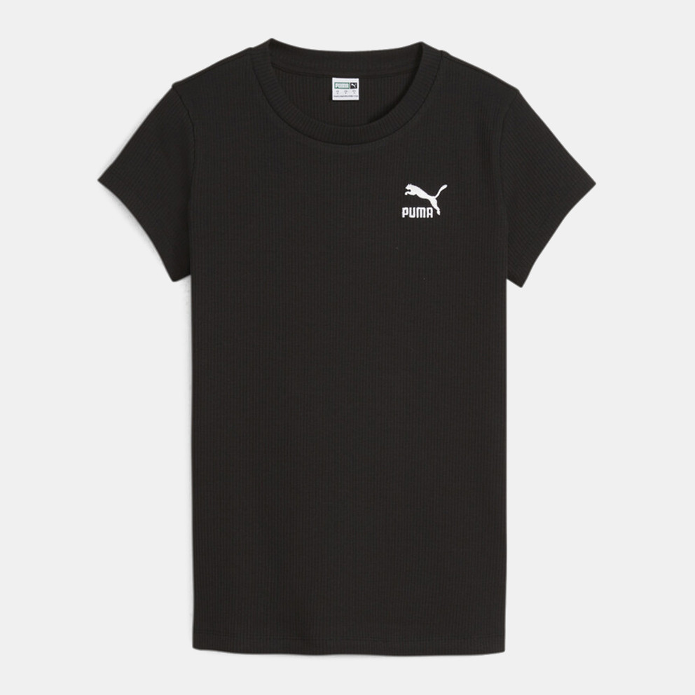  Puma Classics Ribbed Slim Γυναικείο T-shirt (9000162874_22489) 2025