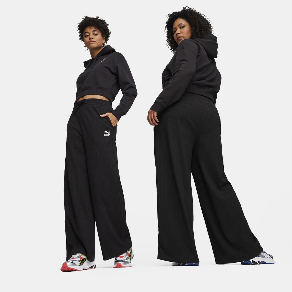 Puma Classics Ribbed Relaxed Women's Trackpants