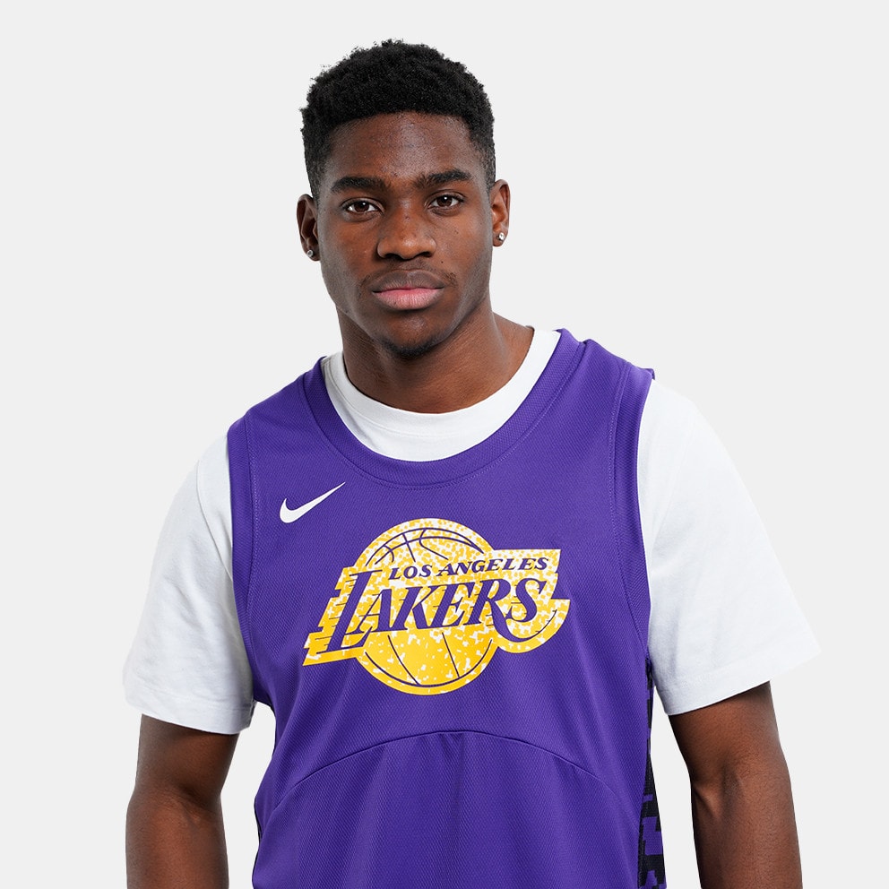 Nike Dri-FIT NBA Los Angeles Lakers Starting 5 Courtside Μπασκετική Φανέλα