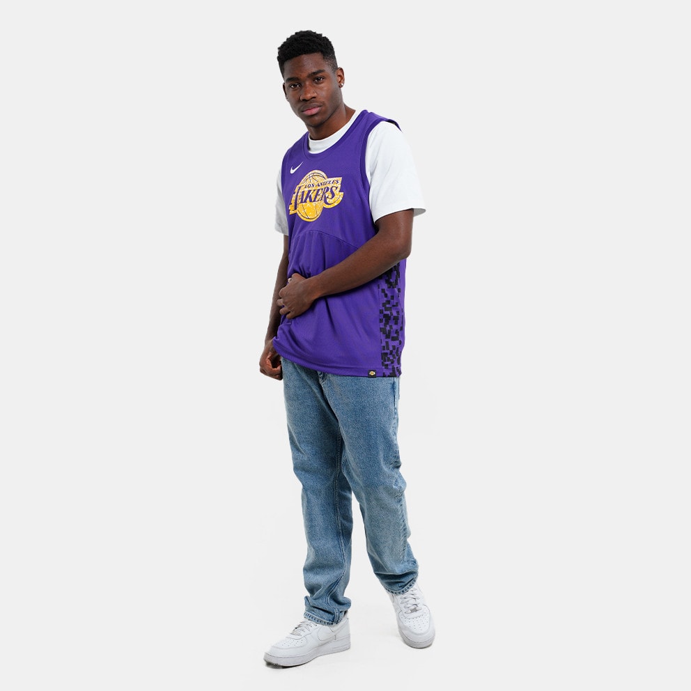 Nike Dri-FIT NBA Los Angeles Lakers Starting 5 Courtside Μπασκετική Φανέλα