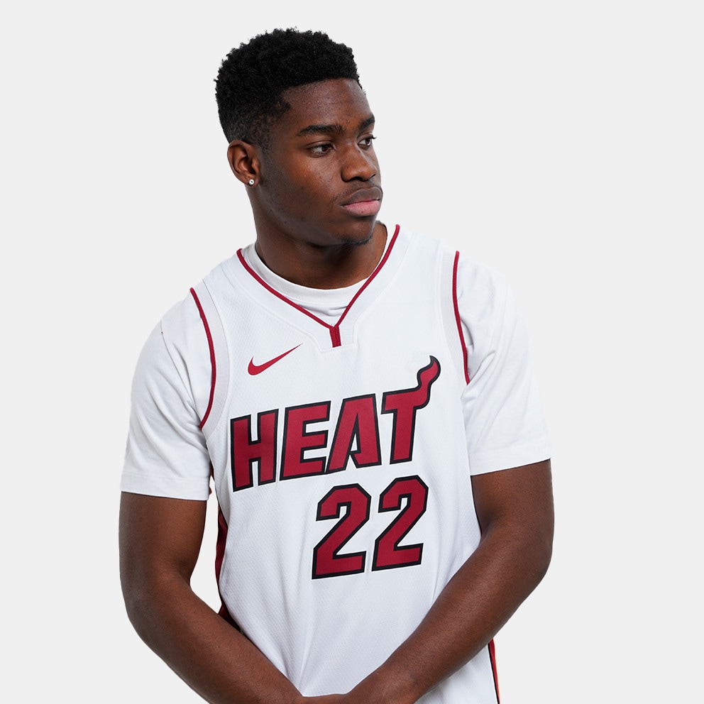 Nike Dri FIT NBA Miami Heat Swingman Association Edition 2022 23 Men s Basketball Jersey White DN2083 100