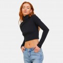 JJXX Rib Crop Women's Long Sleeves T-shirt