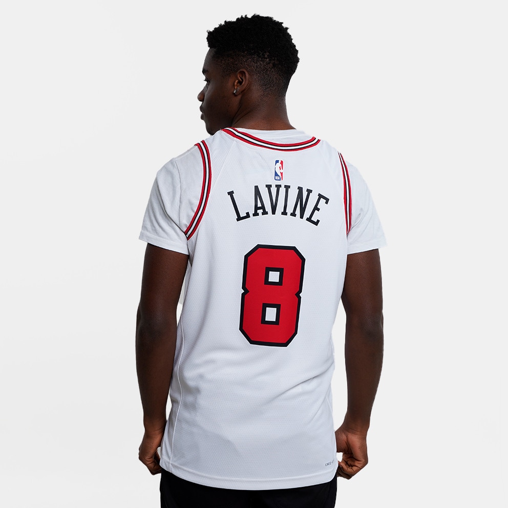 Nike Dri FIT NBA Zach LaVine Chicago Bulls Association Edition 2022 23 Men s Basketball Jersey White DN2072 100