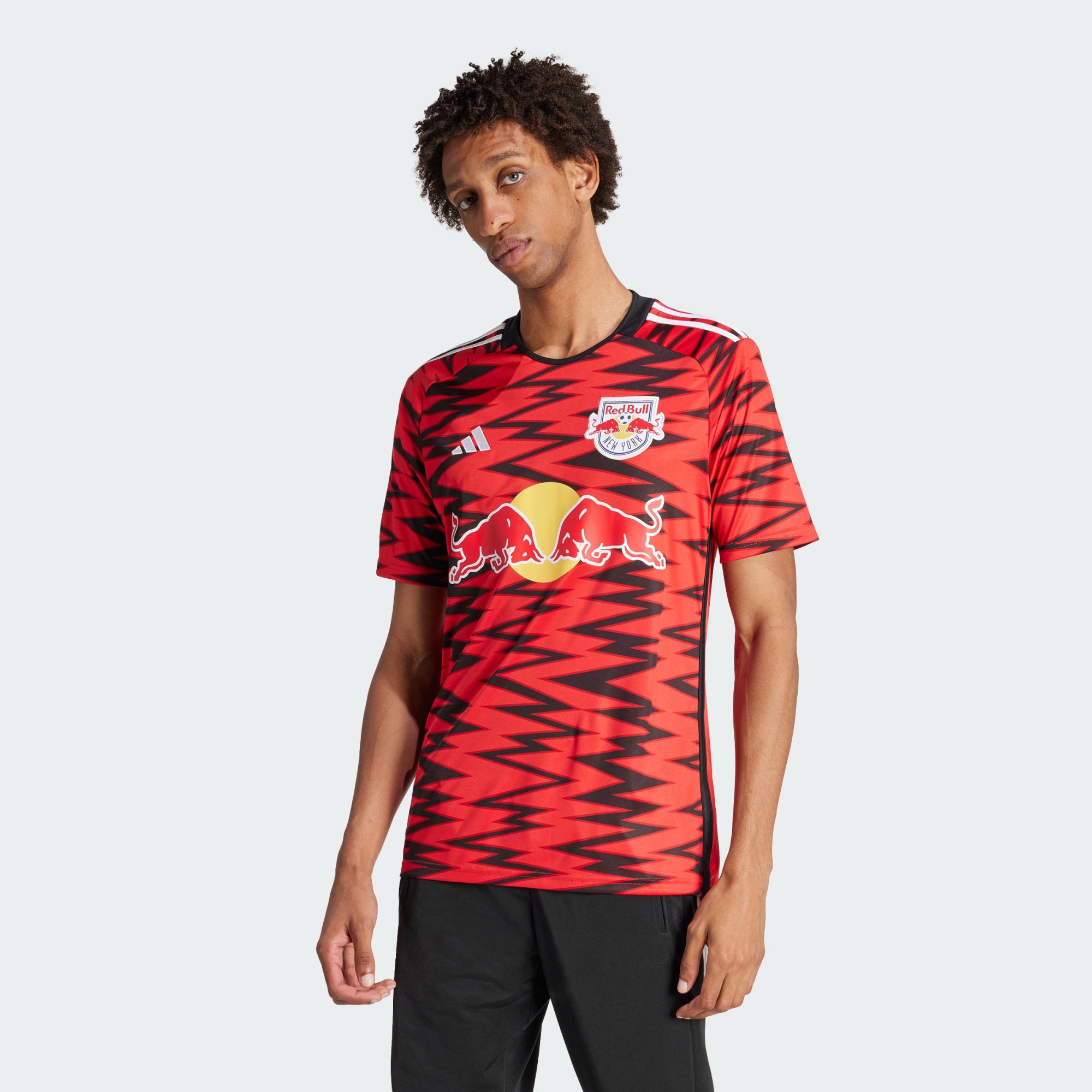 adidas New York Red Bulls 24 25 Home Men s Football Jersey Red HZ6201