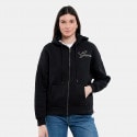 Guess Hood Zip L.A. Γυναικεία Ζακέτα