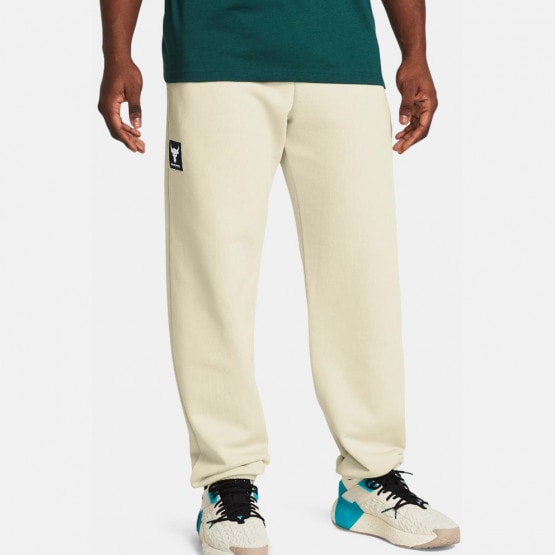 Under Armour Project Rock Heavyweight Terry Joggers Aνδρικό Παντελόνι Φόρμας