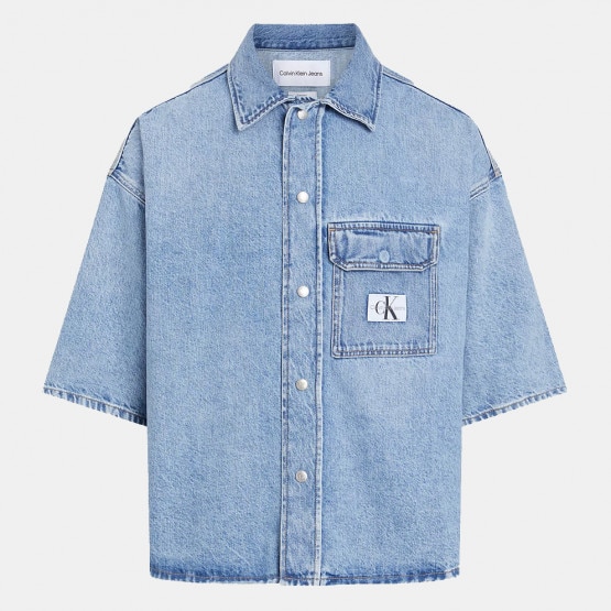 Calvin Klein Boxy Denim Ss Shirt