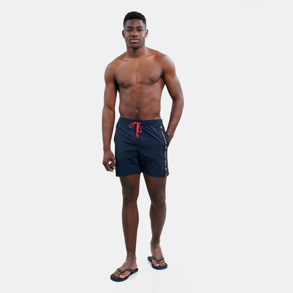 Tommy Jeans Medium Drawstring Side Tape Μen's Swim Shorts