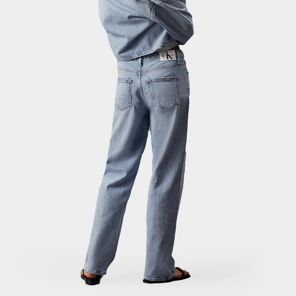 Calvin Klein Loose Straight Γυναικείο Τζιν Παντελόνι