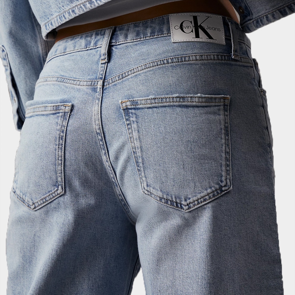 Calvin Klein Loose Straight Γυναικείο Τζιν Παντελόνι