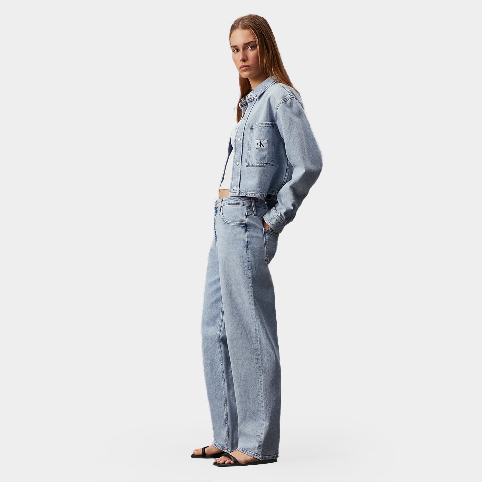 Calvin Klein Loose Straight Γυναικείο Τζιν Παντελόνι