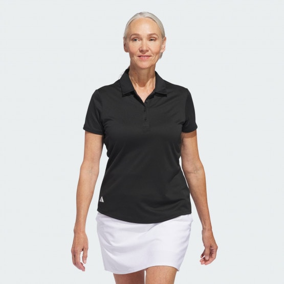 adidas women s solid performance short sleeve polo shirt