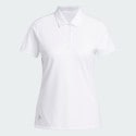 adidas Women'S Solid Performance Short Sleeve Polo Shirt