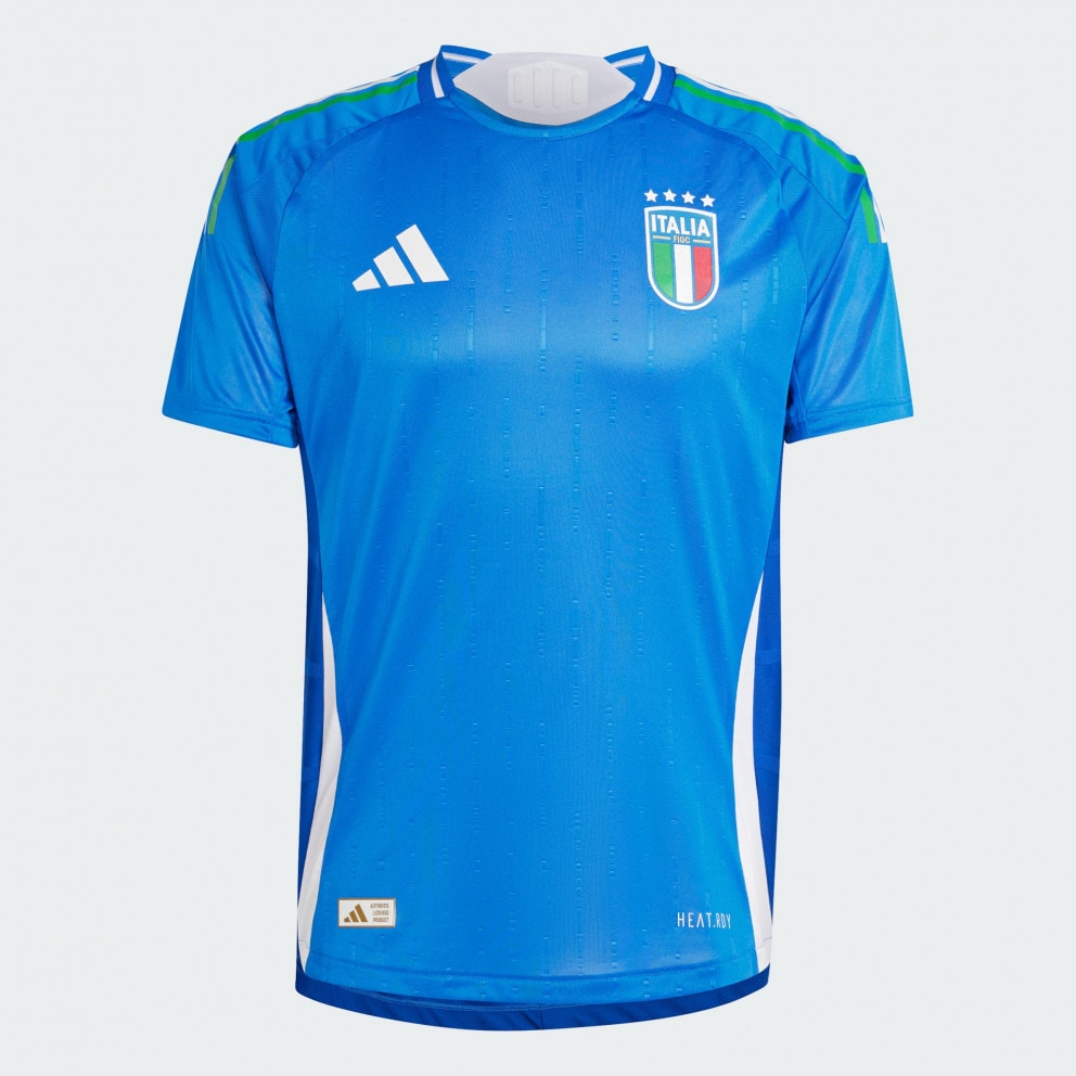 adidas Italy 2024 Home Authentic Ανδρική Ποδοσφαιρική Φανέλα