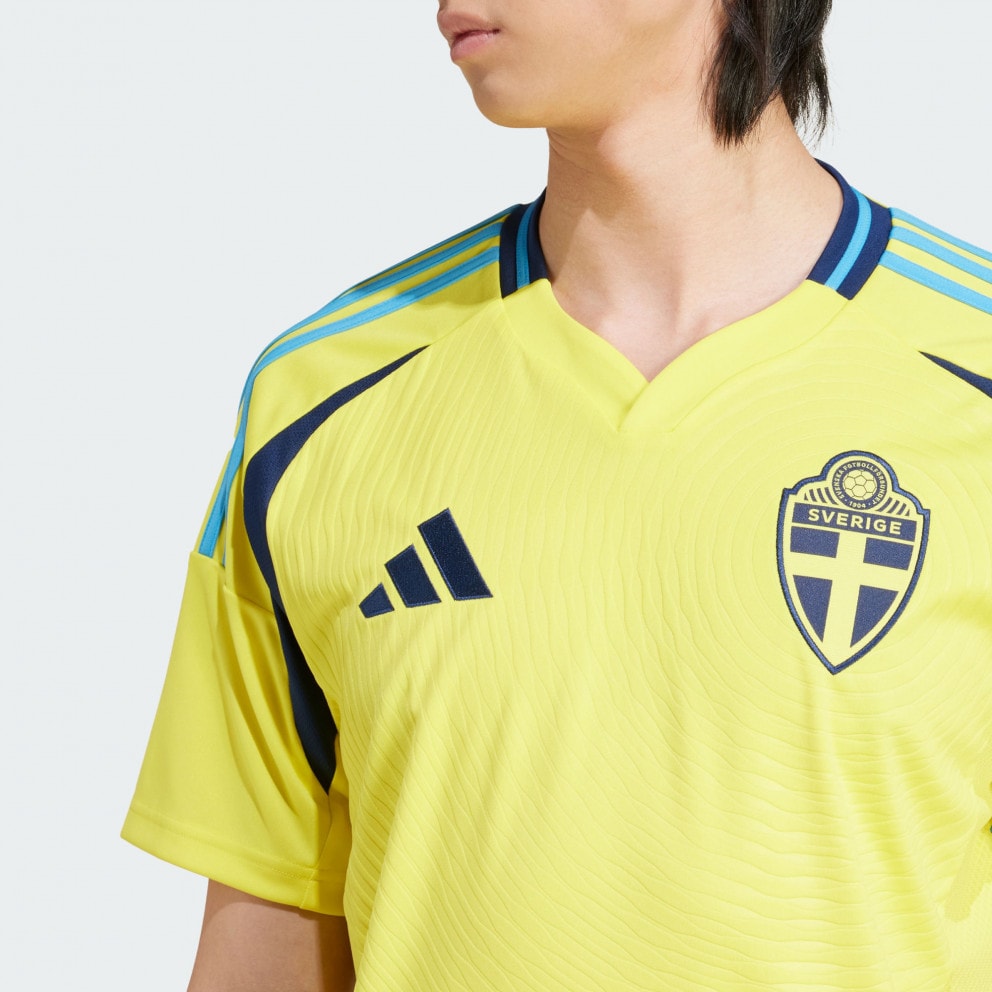 adidas Sweden 24 Home Men's Football Jersey