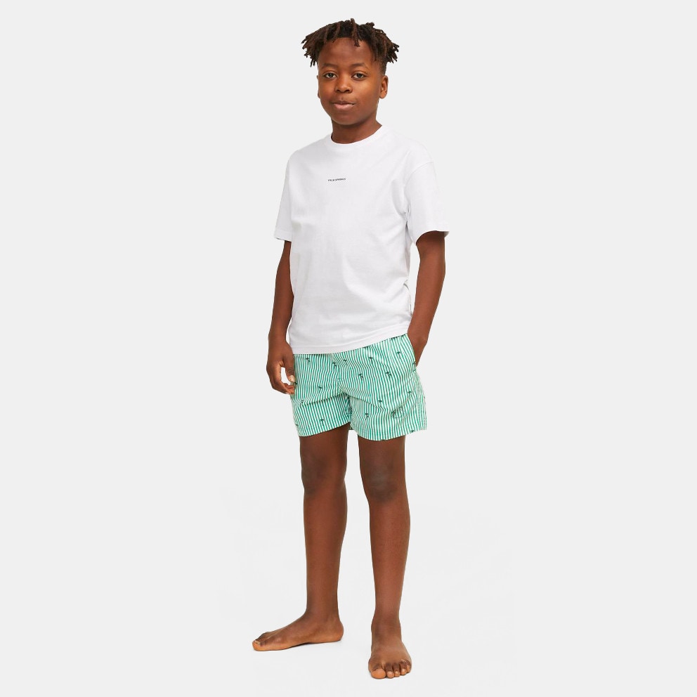 Jack & Jones Jpstfiji Jjswim Small Stripes Ly Jnr