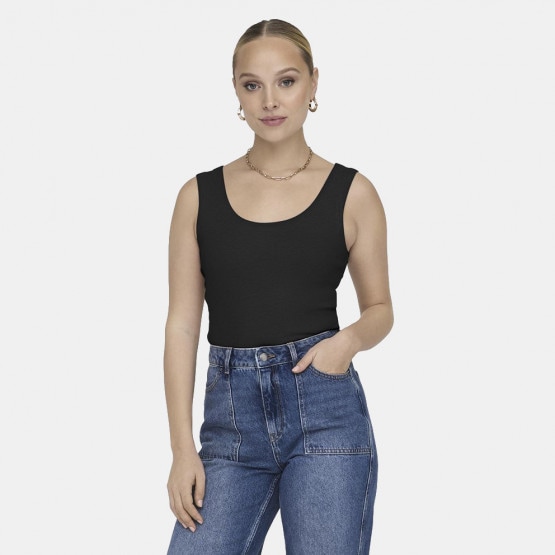Only Easy  Γυναικείο Αμάνικο T-Shirt