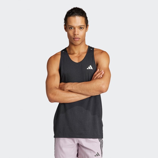 adidas Own The Run 3-Stripes Μen's Τank Top