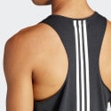 adidas Performance Own The Run 3-Stripes Μen's Τank Top