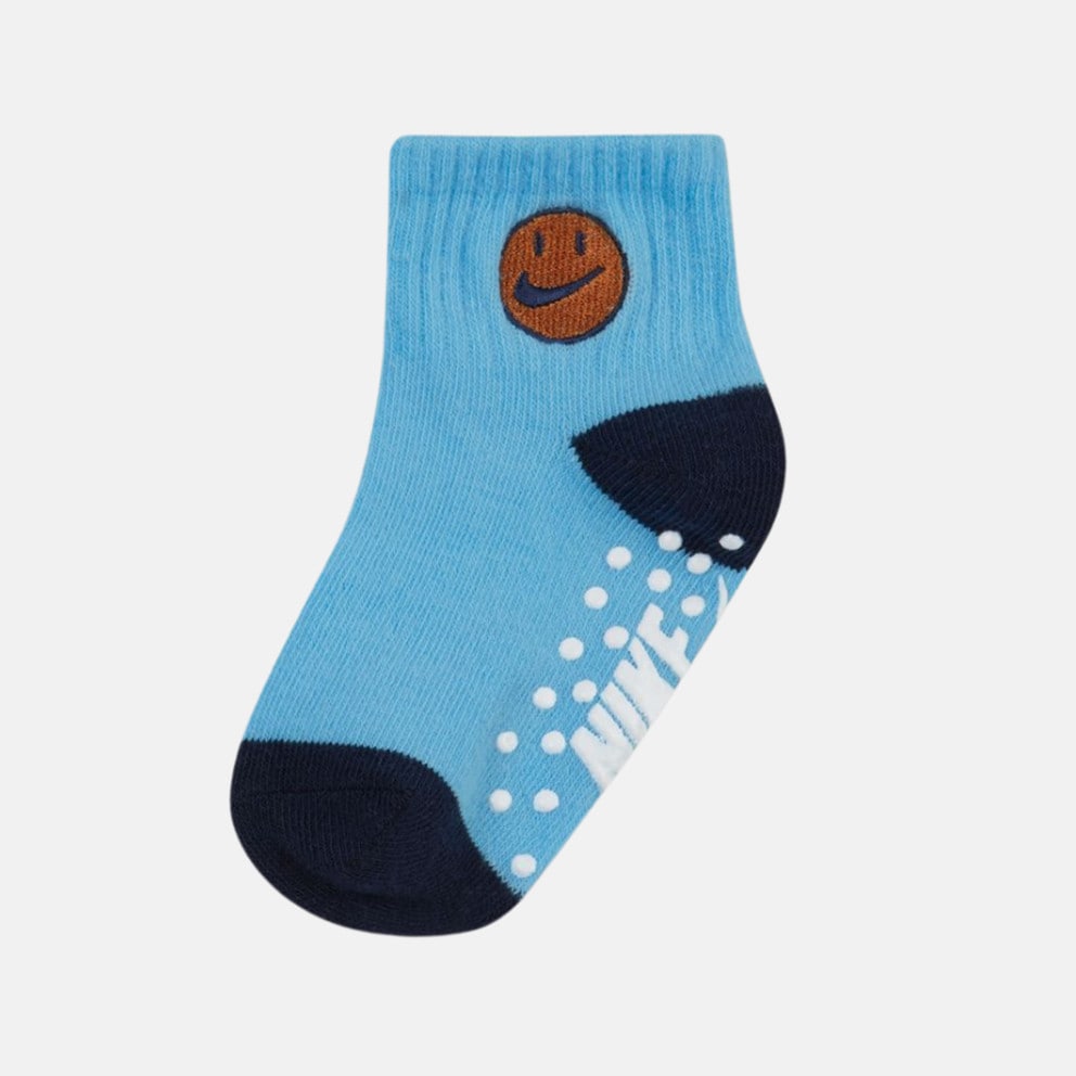 Nike 3Pk Boys Gripper Sock