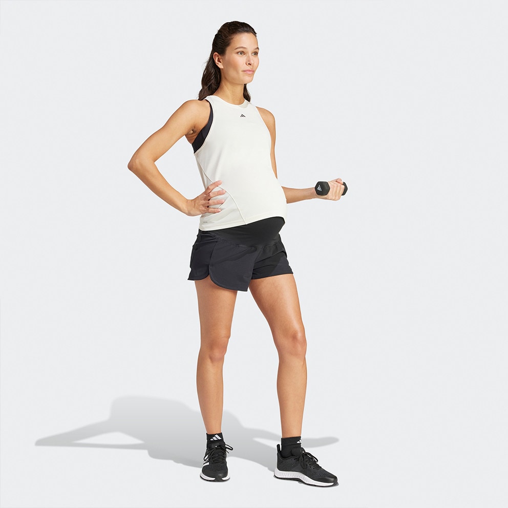 adidas Pacer Woven Stretch Training Maternity Shorts