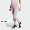 adidas Ribbed High-Waist 7/8 Leggings (Maternity)