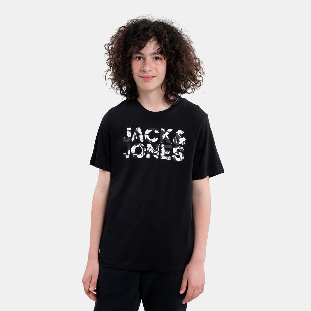 Jack & Jones Jjejeff Corp Logo Tee Ss O-Neck Sn Jn