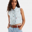 Levi's Utility Vest Med Indigo Γυναικεία Denim Ζακέτα