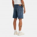 Levi's 468 Stay Loose Shorts Dark Indigo - Worn In