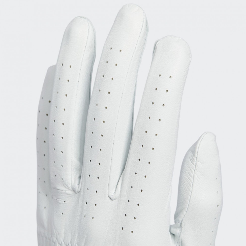 adidas Ultimate Single Leather Golf Glove White Black HT6808