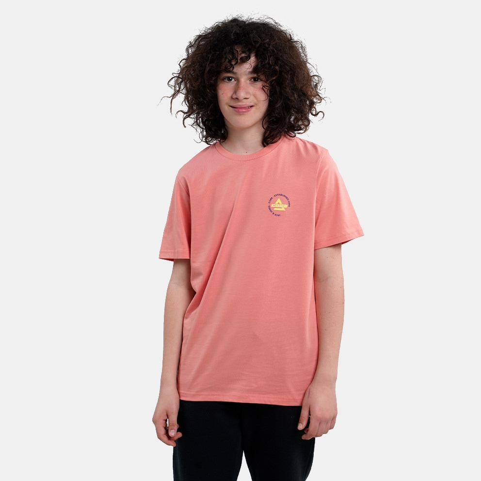 Jack & Jones Jcofast Print Tee Ss Crew Neck Smu Jn