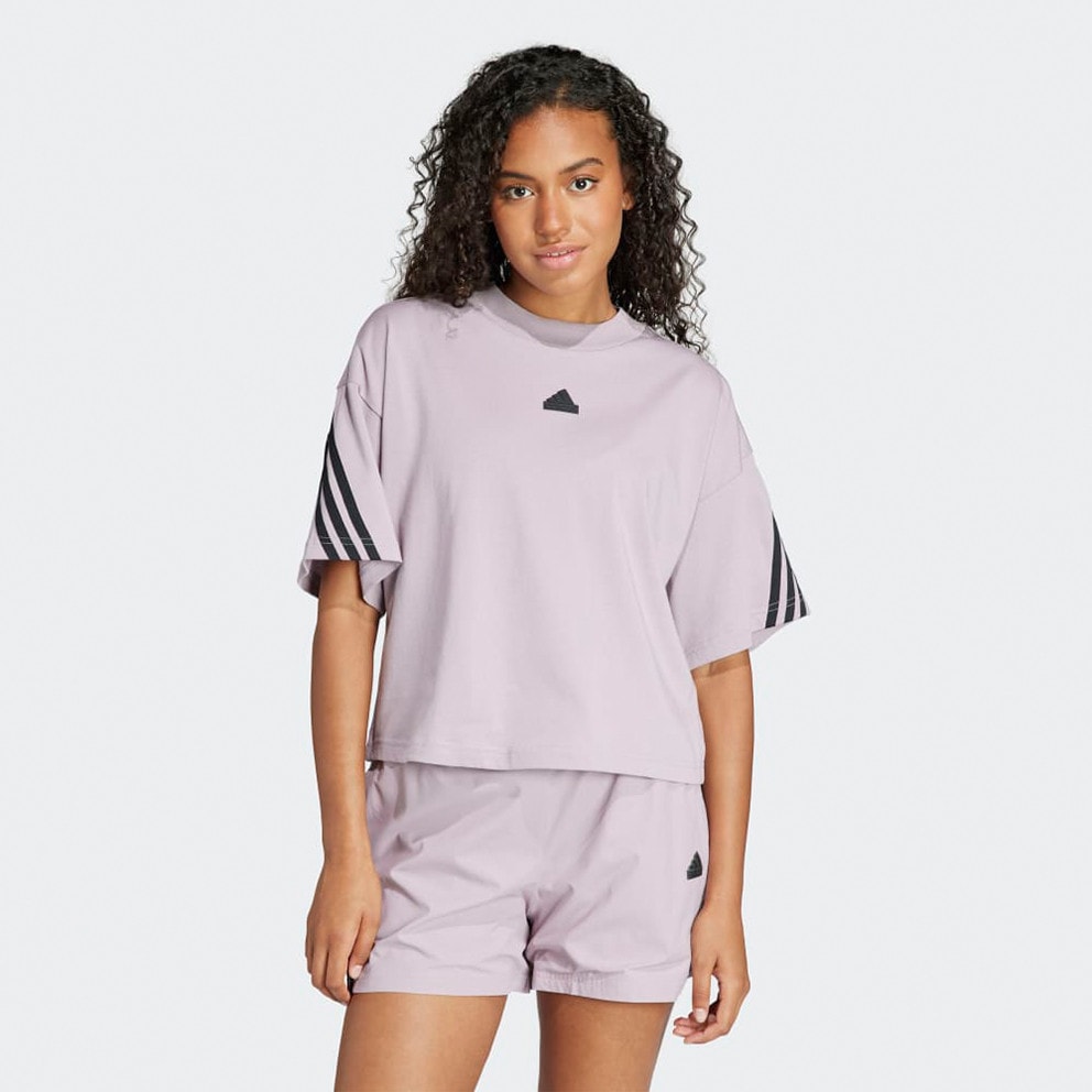 adidas spzl trainers pants girls size shirt Purple IS3613 adidas Future Icons 3 Stripes Women s T