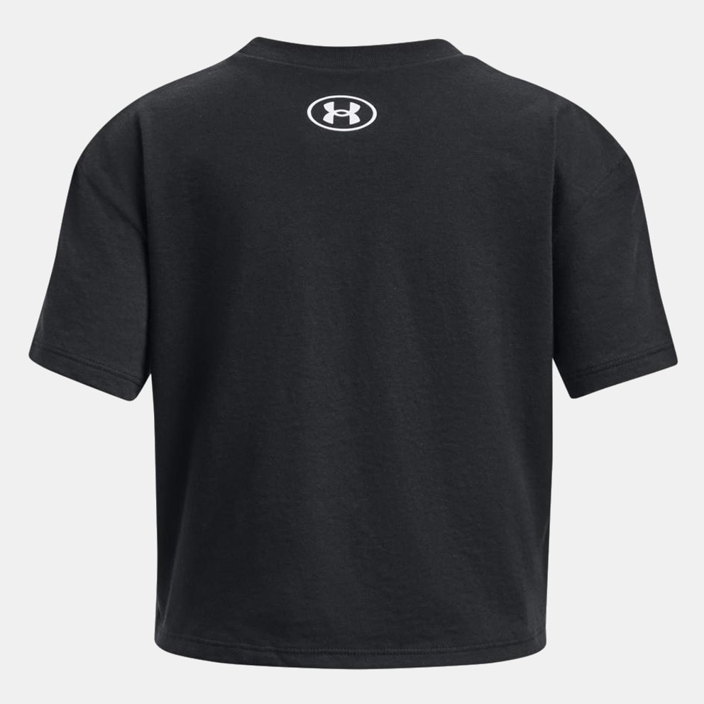 Under Armour Ua Crop Sportstyle Logo Kids' Cropped T-shirt