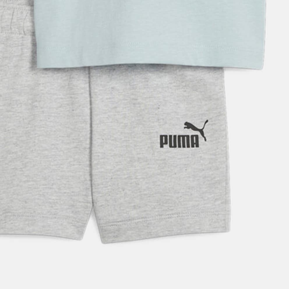 Puma Minicats Tee & Shorts Set B