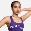 Nike Pro Swoosh Γυναικείο Αθλητικό Μπουστάκι Μεσαίας Στήριξης