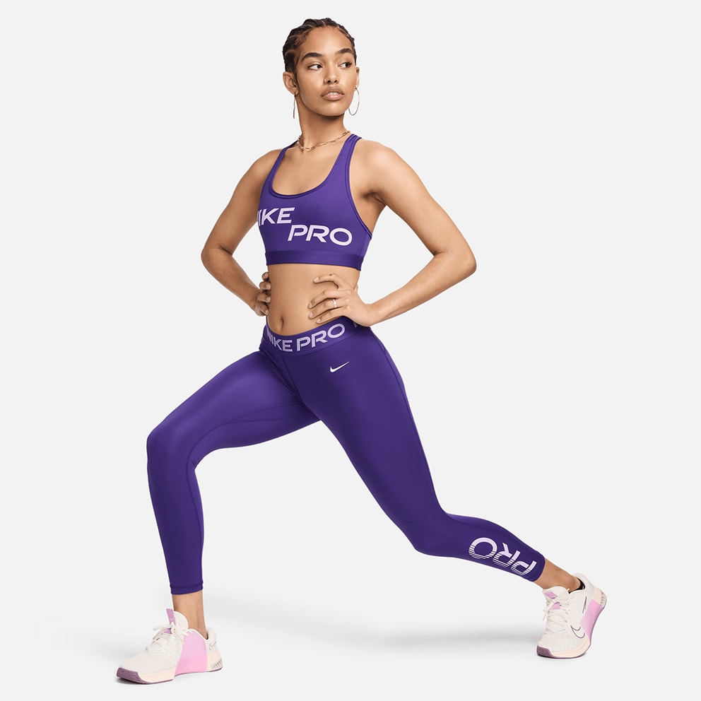 Nike Pro Swoosh Γυναικείο Αθλητικό Μπουστάκι Μεσαίας Στήριξης