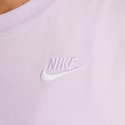 Nike W Nsw Club Crp Sl Tee