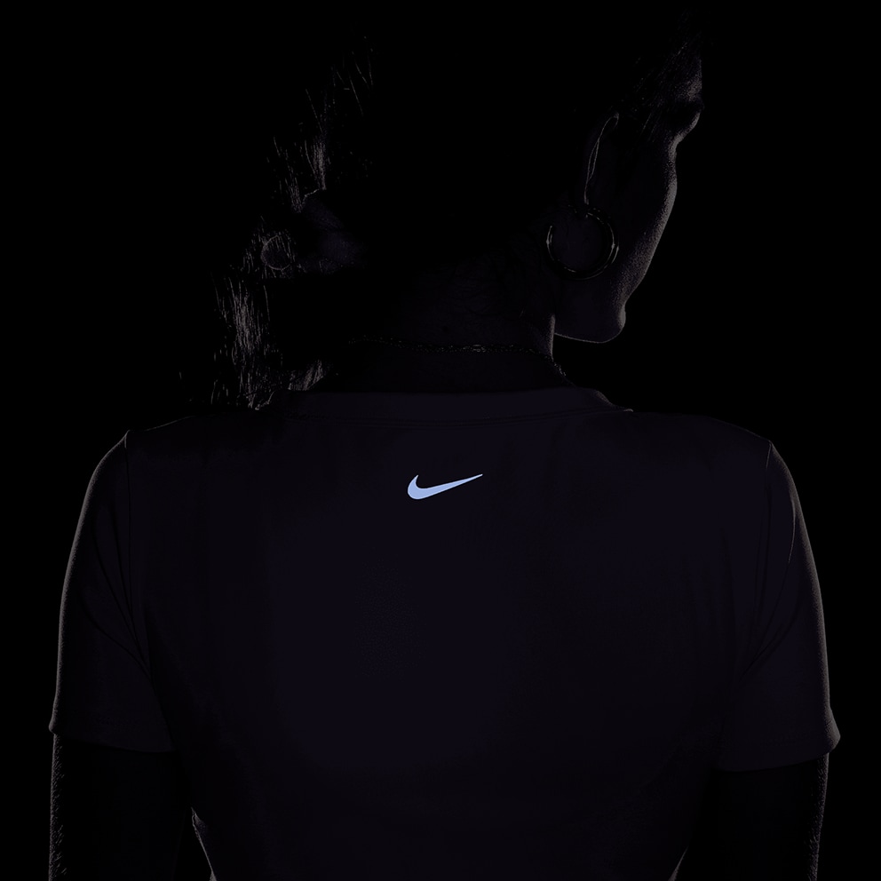 Nike Dri-FIT One Fitted Γυναικείο Cropped Τ-shirt