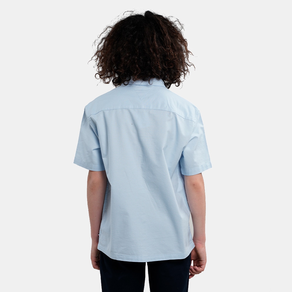 Tommy Jeans Solid Oxford Regular Fit Kids' Shirt