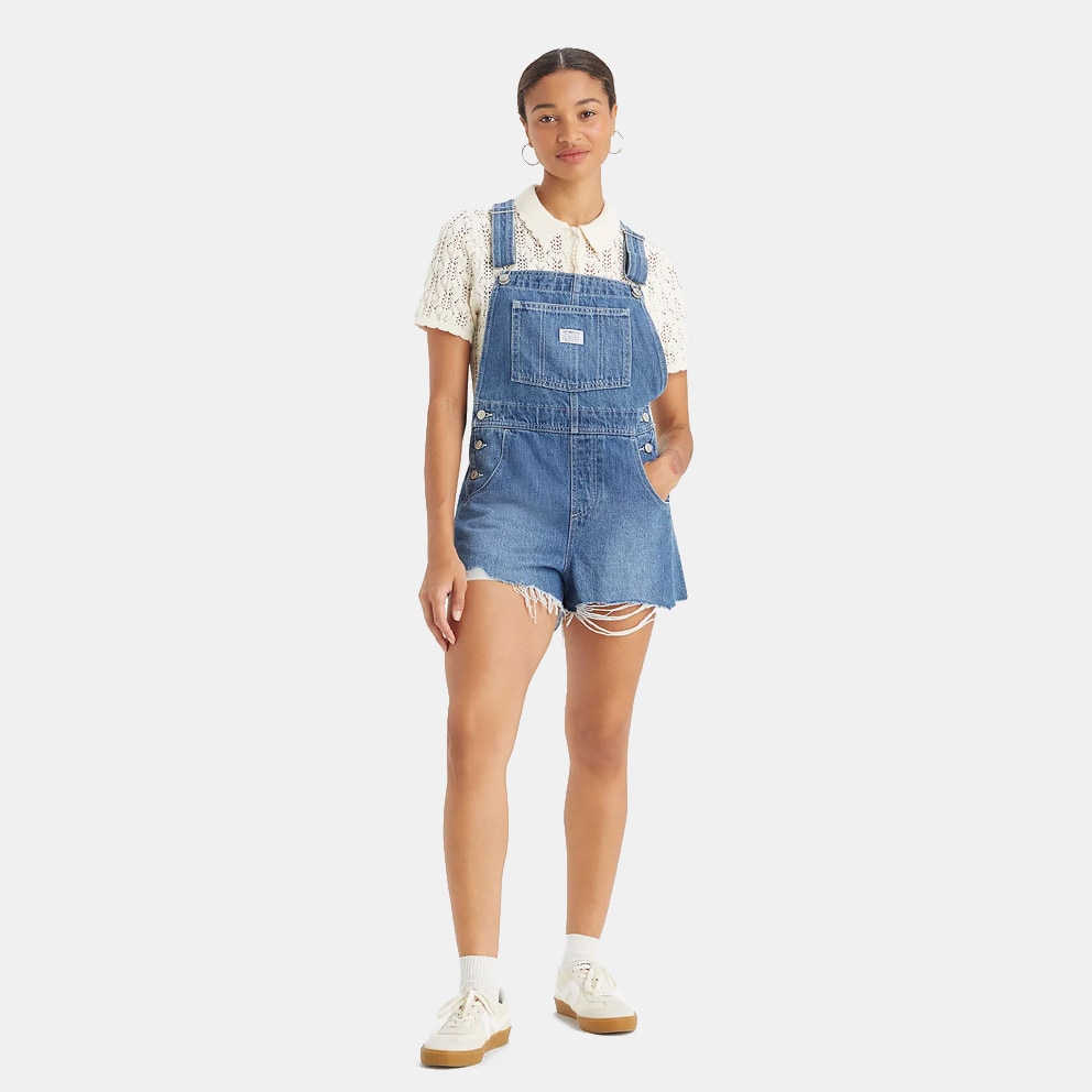 Levi's Vintage Shortall Med Indigo - Worn In