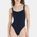 Tommy Jeans Scoop Back One Piece Γυναικείο Ολόσωμο Μαγιό