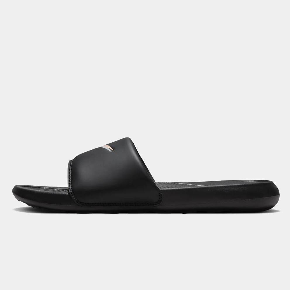 Nike black slides mens outlet
