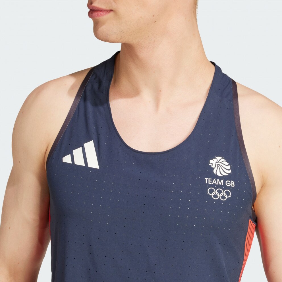 adidas Team Gb Adizero Running Singlet