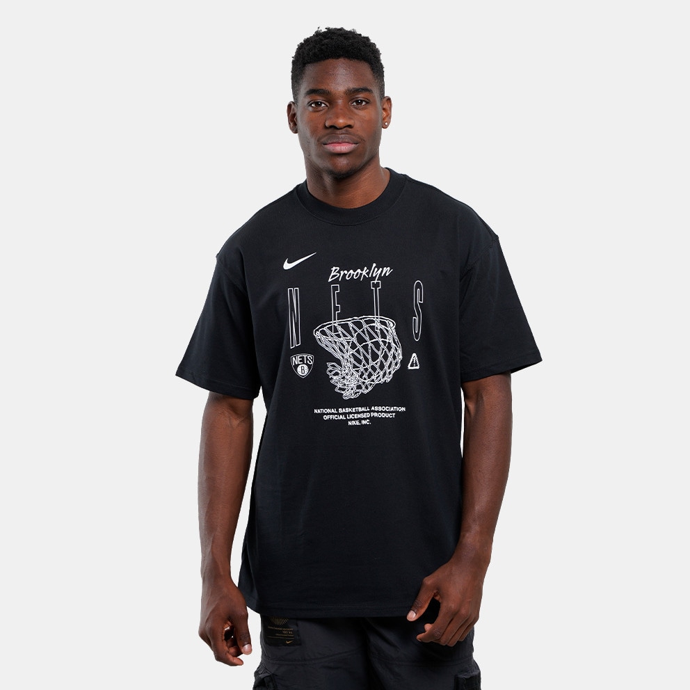 Nike NBA Brooklyn Nets Courtside Max90 Aνδρικό Mπασκετικό T-shirt
