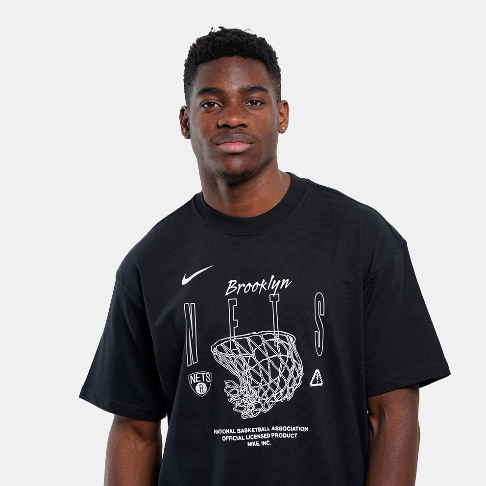 Nike NBA Brooklyn Nets Courtside Max90 Aνδρικό Mπασκετικό T-shirt