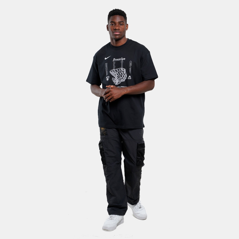 Nike NBA Brooklyn Nets Courtside Max90 Aνδρικό Mπασκετικό T-shirt