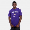Nike NBA Los Angeles Lakers Essential Just Do It Ανδρικό T-shirt