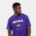 Nike NBA Los Angeles Lakers Essential Just Do It Ανδρικό T-shirt